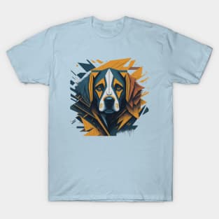 Painted dog face T-Shirt